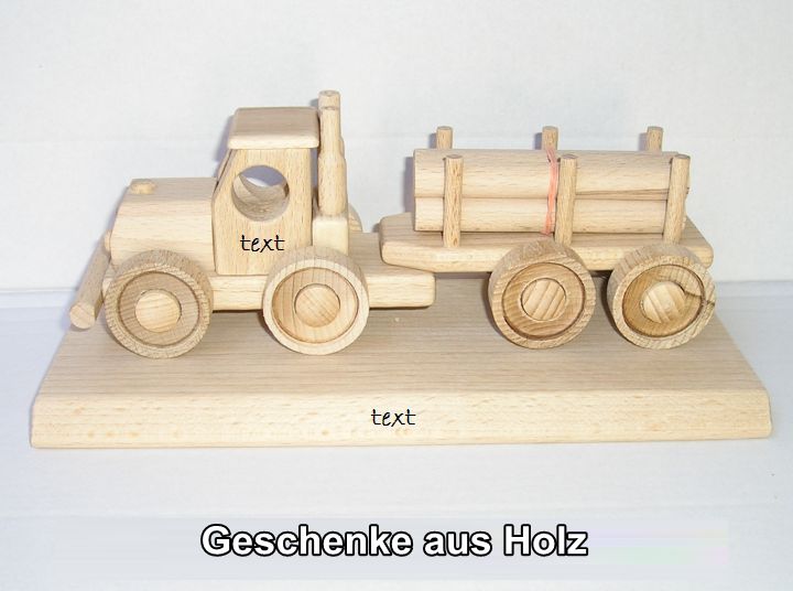 LKW Lastwagen Spielzeug aus Holz