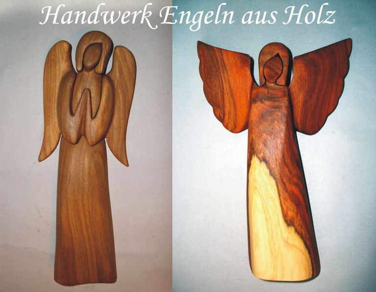 Engeln aus Holz - Figuren