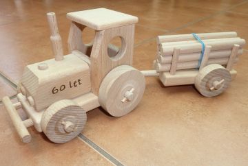 Traktoren Kinder Spielzeug aus Holz