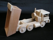 Holz LKW-Kipper II.Spielzeug