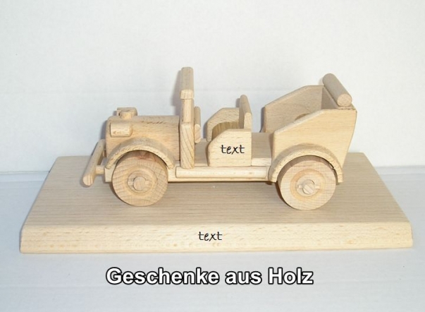 Veteran Auto Holz Geschenke