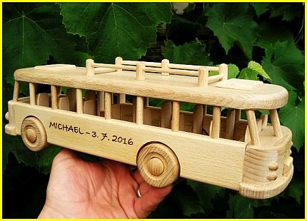 Holz Geschenk Busse