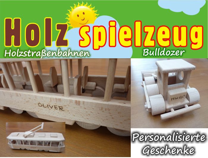 Spielzeug aus Holz