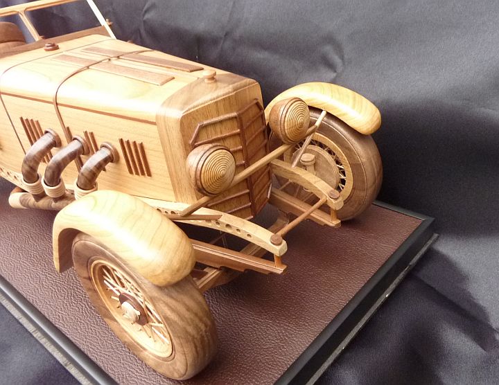Mercedes Holz-modelle SSKL 1931