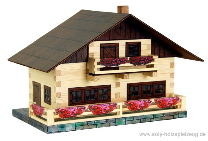 Baukasten Alpen Haus aus Holz