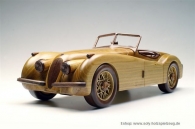 Jaguar SS 100 Modelle aus Holz