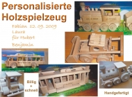 1 - 20 Buchstaben. Personalisierte Geschenke - Holzspielzeug