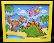 Bilder für's Kinderzimmer - Dinosauriern prahistorischen Tier