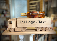 Truck Flaschenständer 100%Holz, 50 cm