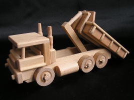 LKW Kipper Spielzeug aus Holz, Geschenk