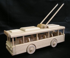 O-bus Spielzeug aus Holz, Geschenk