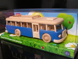Kinder blue Bus aus holz, Spielzeug