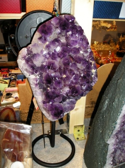 45 cm AMETHYST-Geode 8 kg