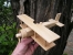 Großes Holzflugzeug für Kinderen