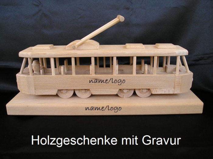 Strassenbahn personalisierte Geschenke Mit Gravur