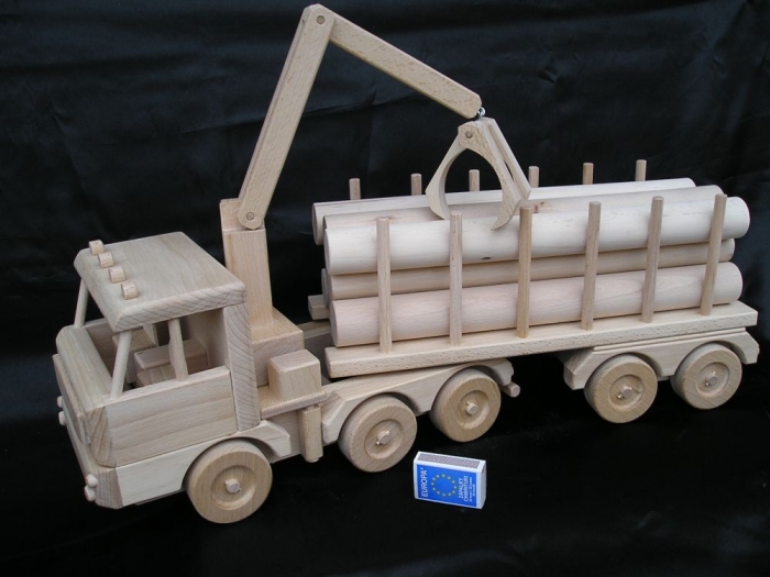Holzspielzeug Auto LKW Tank Holztank Spielzeug Unbehandelt Deko
