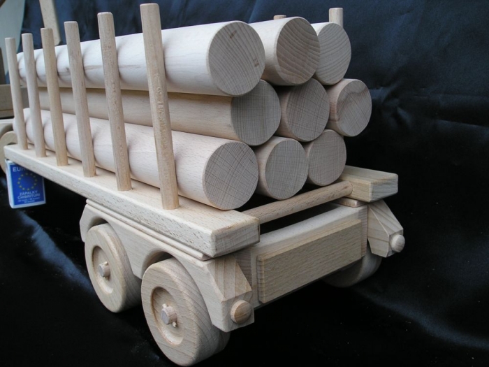 LKW Holztransport Spielzeug