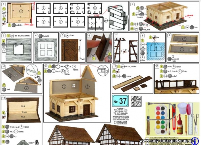 Scheme Fachwerk Speicher