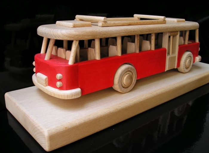 Root Bus Geschenk