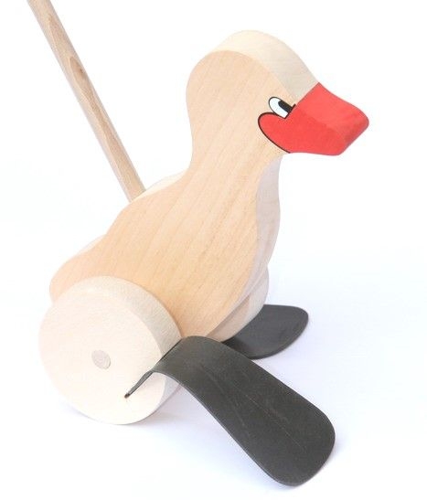 Ente Spielzeug aus Holz