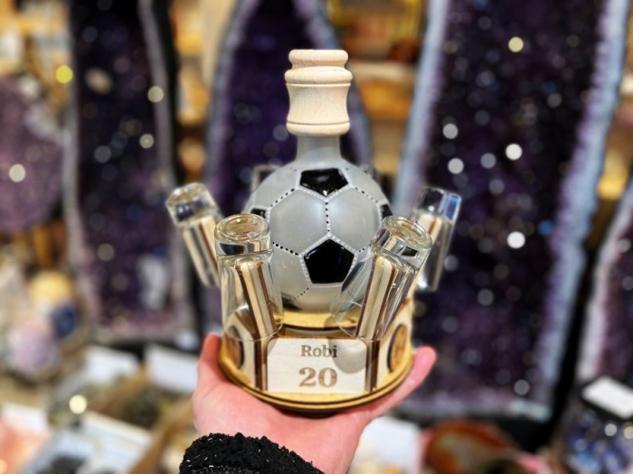 Flaschen für Fußballer Geburtstag