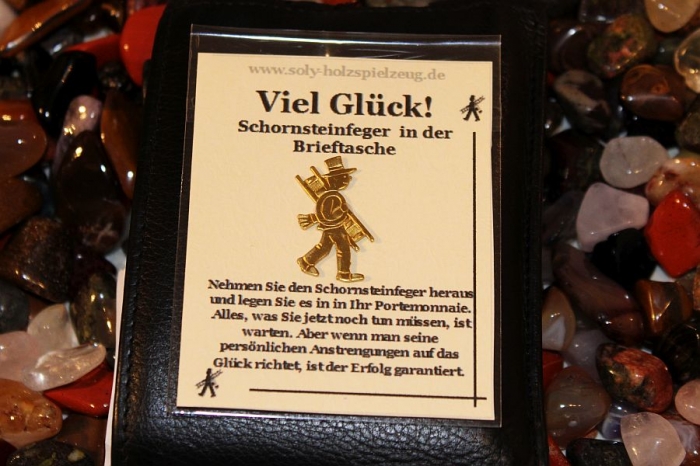 Geschenke zum Glück - Schornsteinfeger