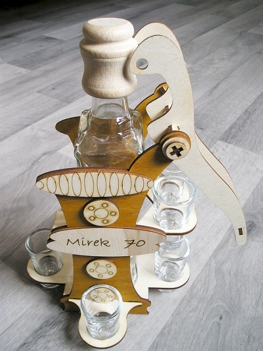 Geschenk Flaschenpumpe