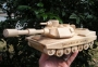 Militärtank aus Holz, Panzer Spielzeug  mit Gravur