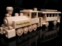 Zug Lokomotive mit Wagon Spiele