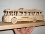 Autobus mit text Gravur - Geschenk Spielzeug