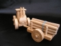 Traktor Spielzeug aus Holz