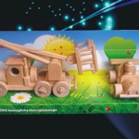 Montagebühne, Arbeitsbühne Holzspielzeug