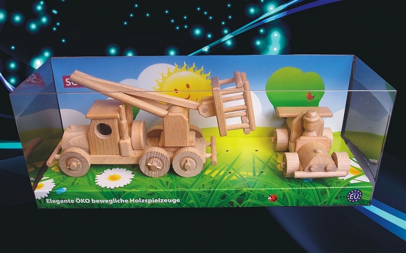 Montagebühne, Arbeitsbühne Holzspielzeug