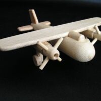 Kinder-Holzflugzeug Spielzeug