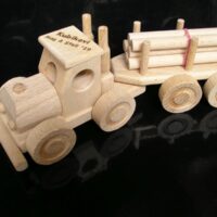 Forst-LKW Holzspielzeug für Kinder