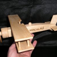 Holzflugzeuge Doppeldecker Geschenkspielzeug