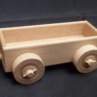 Ersatzwaggon für Holzeisenbahn