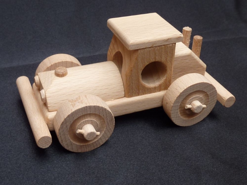 Bugi – hölzernes Rennwagen Kinder Spielzeug