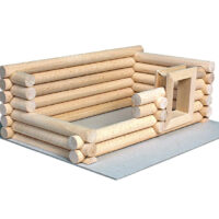 Holzbausatz Walachia Holzsteine