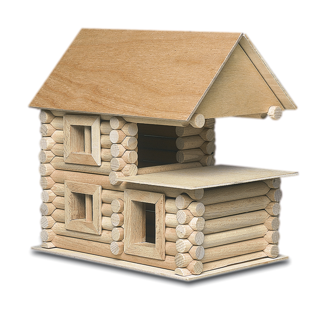 Holzhaus Hütte Blockhütte Baukasten
