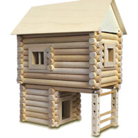 Holzbausteine Baukastenset