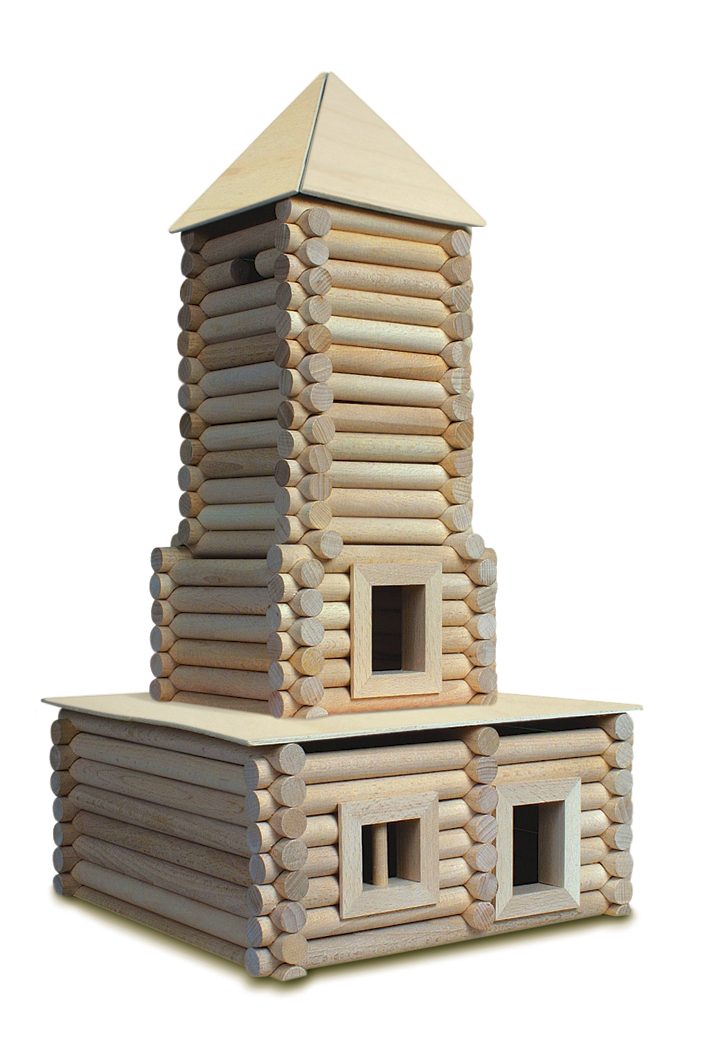 Holzbausteine Bausatz für Kinder