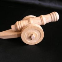 Holzspielzeug Kanone