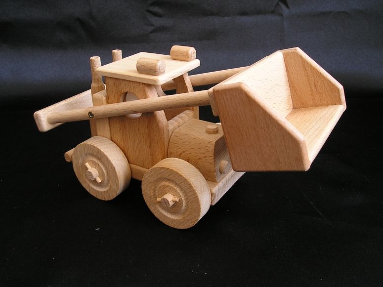 Holz-Radlader Spielzeug für Kinder