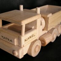 Holzlastwagen Spielzeug fur Kinder