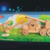 Arbeitsbühne Holzspielzeug fur Kinder im Box