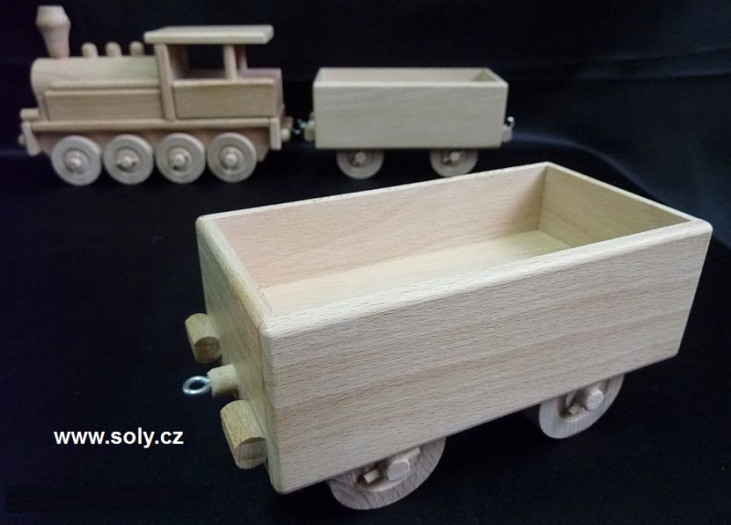 Güterwagen für Dampflokomotive