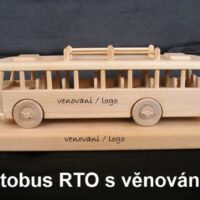 Holzspielzeug für Kinder und Geschenke für Fahrer, Bus