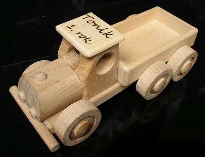 Holzspielzeug kleines Kinder-LKW für kleine Fahrzeugfans