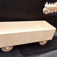 Beiwagen zur Lokomotive DR